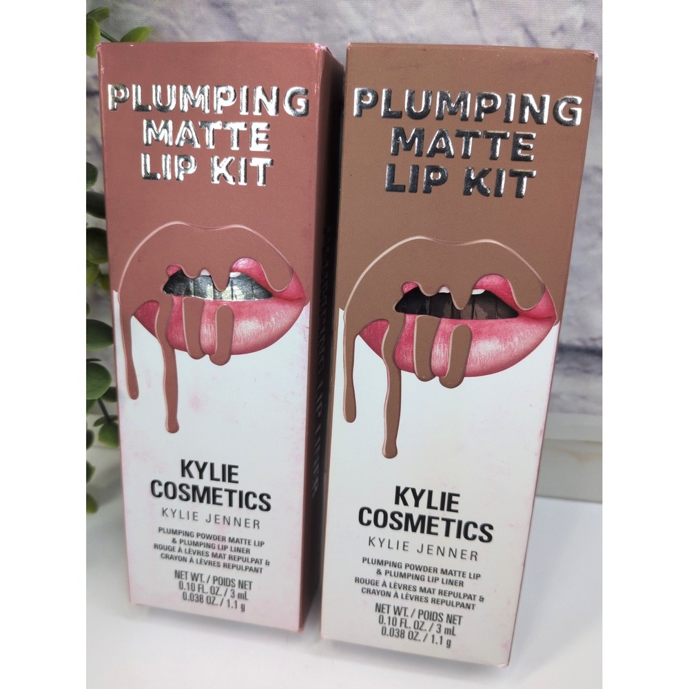NIB LOT2💋Kylie Jenner Plumping Matte Lip Kit Liquid Lipstick Liner Dolce CandyK